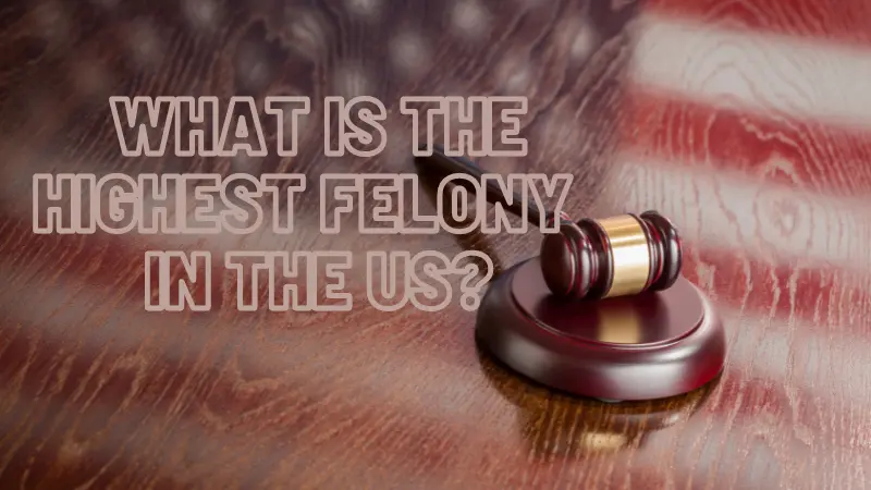 What Is The Highest Felony One Can Commit In The US?