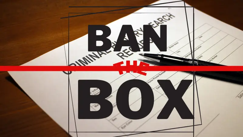 Ban The Box Laws by state